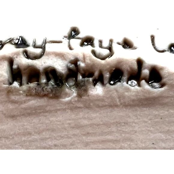 Laurey-Faye Long Artist Handmade Glazed Pot Nature North Carolina Appalachians - Picture 12 of 12